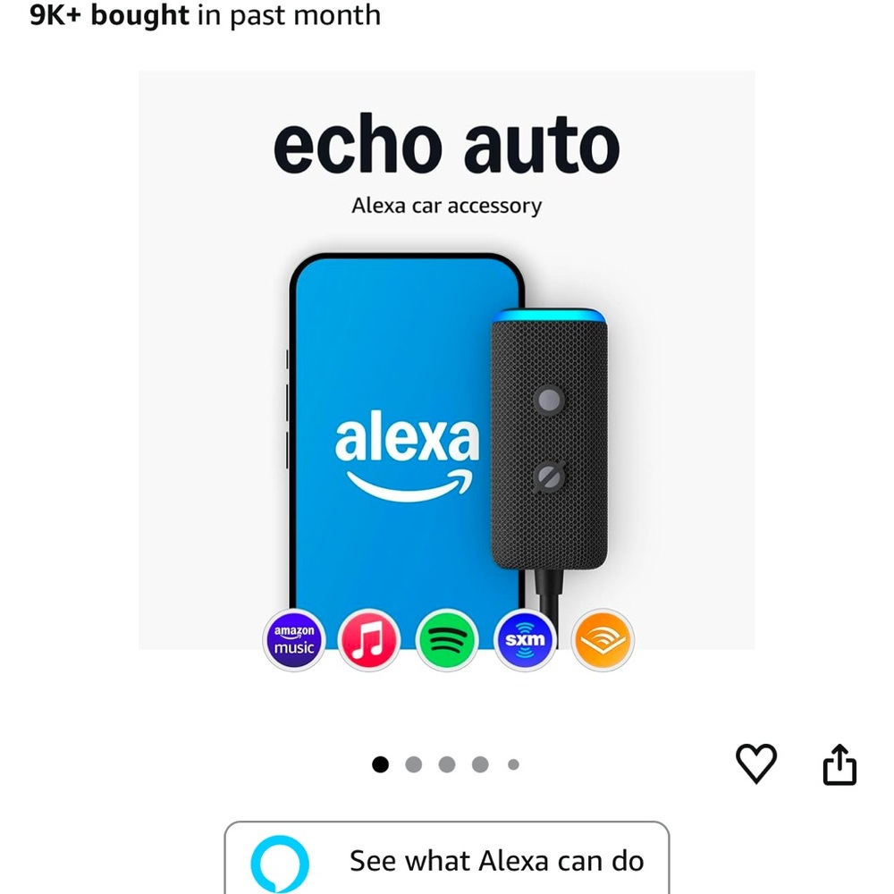 Brand New in Box (Never opened)!! Amazon Echo Auto